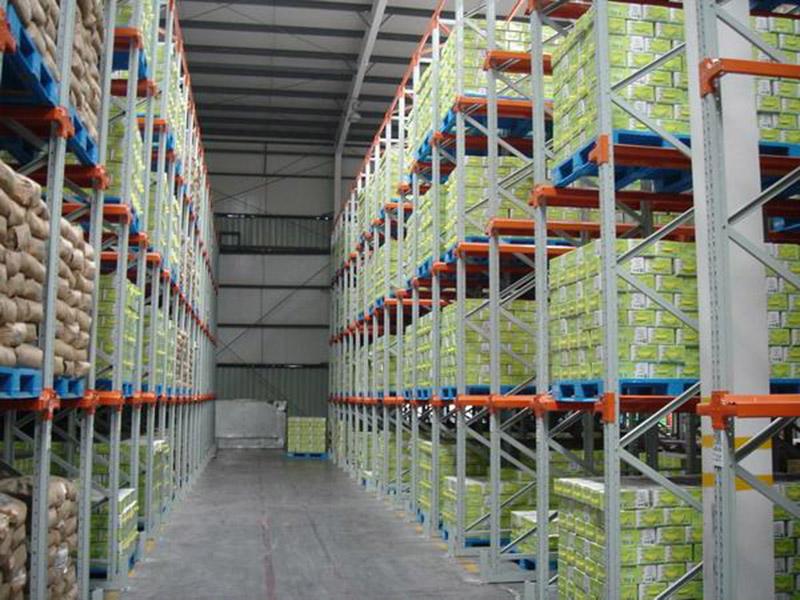 仓库货架塑料应用案
